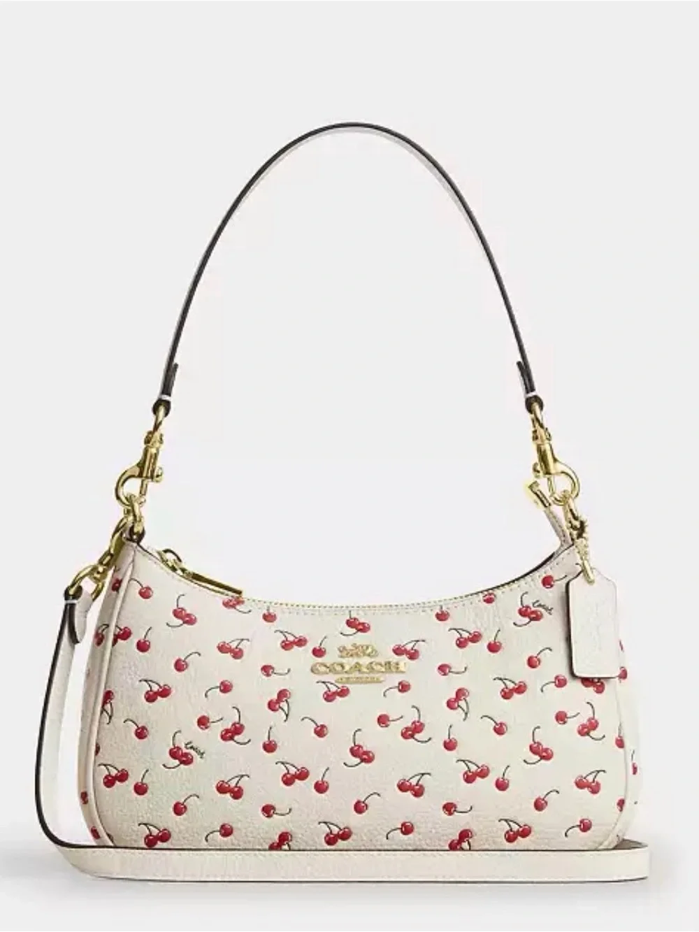 COACH Teri Shoulder Bag With Cherry Print
